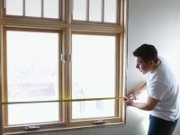 Aluminium window measurement